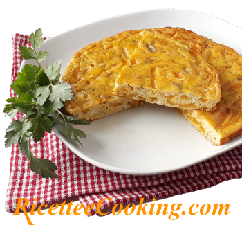 Frittata di peperoni al forno